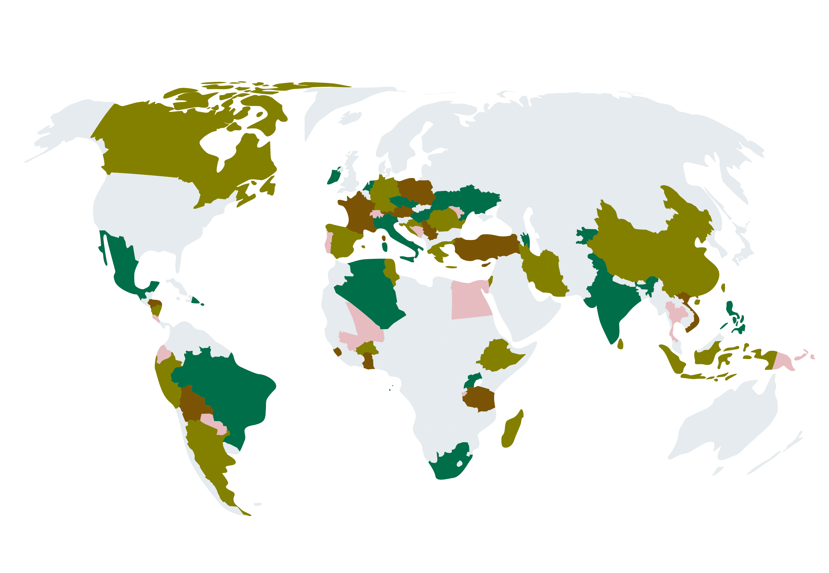 In diesen Ländern zertifiziert Naturland