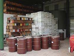 Lagerung ökologisch erzeugter Produkte in Argentinien © Naturland